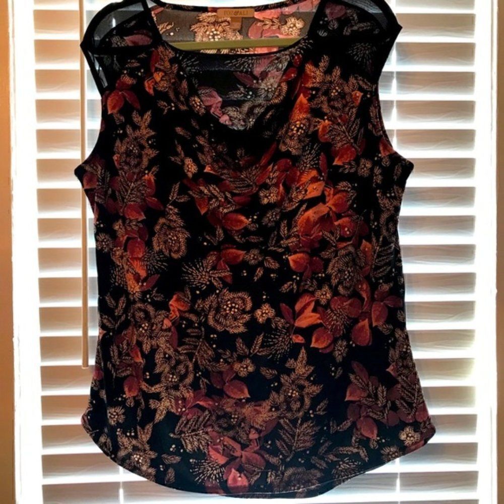 Roz and Ali EUC Women Sleeveless shirt